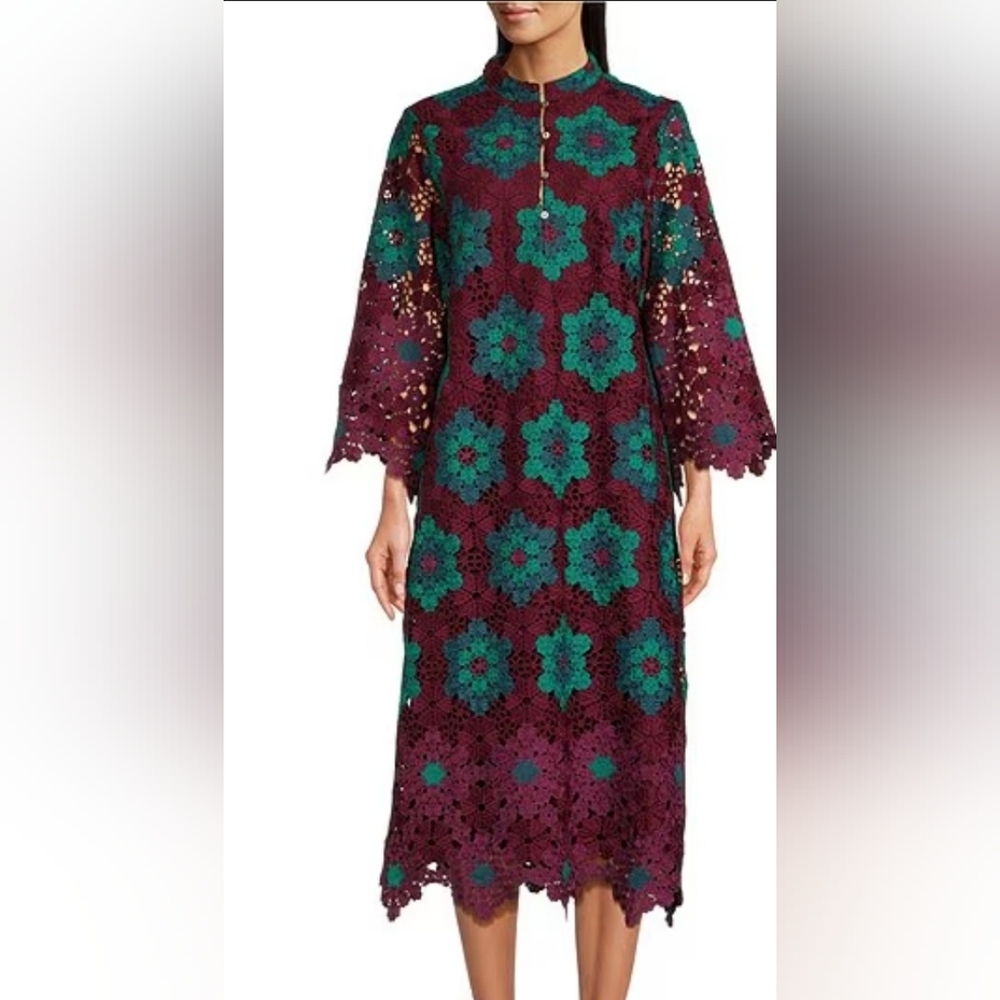 Elegant Long Sleeve Lace Dress